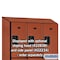 Salsbury Industries 3 Tier Designer Locker, 54"Wx76"Hx18"D, 9 Door, Cherry 18-23368CHE - alternate 8